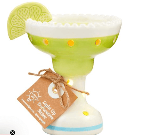 Mudpie Light Up Margarita Sitter