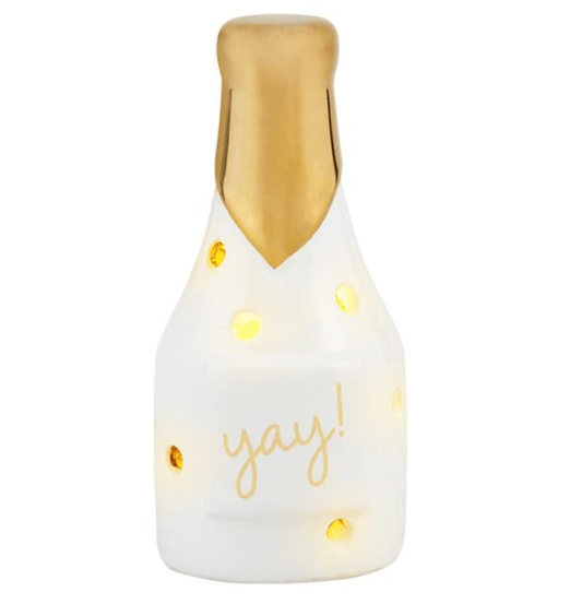 Mudpie Champagne Light Up Sitter