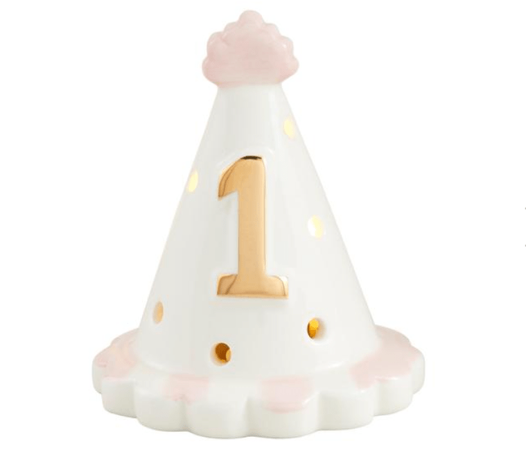 Mudpie Pink Light Up Birthday Topper