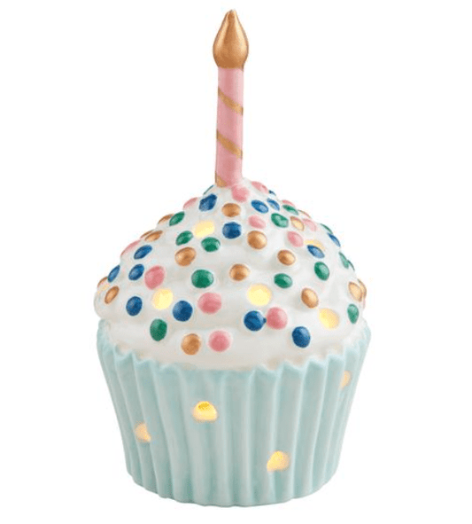 Mudpie Birthday Cupcake Light Up Sitter