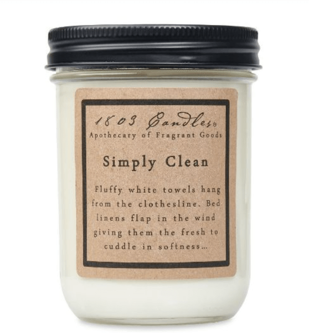 1803 Candles - Simply Clean