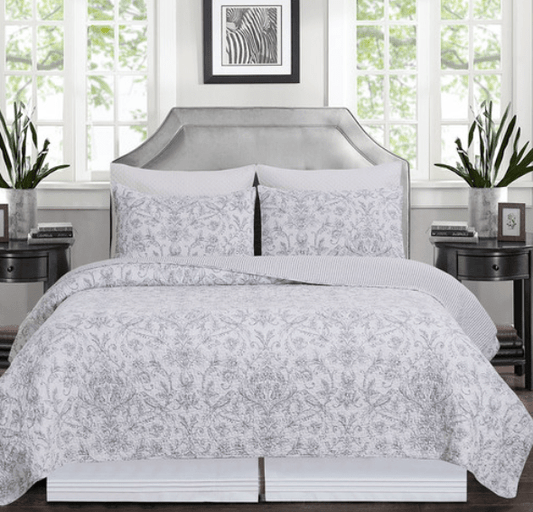C&F Callahan Songbirds King Quilt