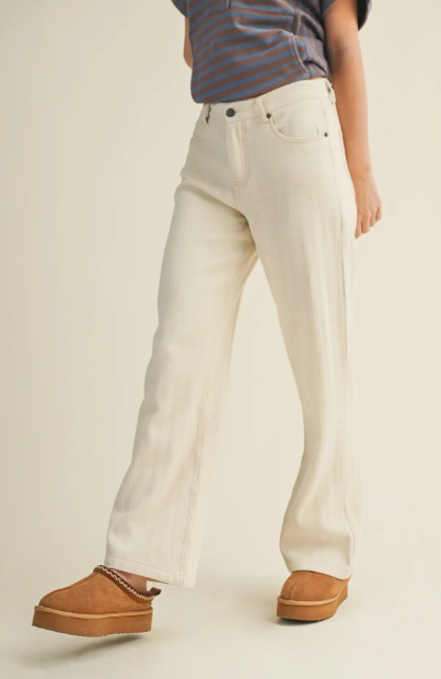 Straight leg pants