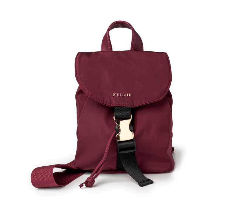 Kedzie Mali Convertible Backpack - Burgundy