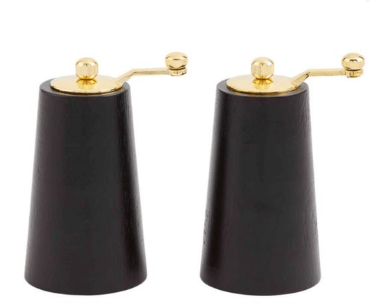 Mudpie Black Salt And Pepper Grinder