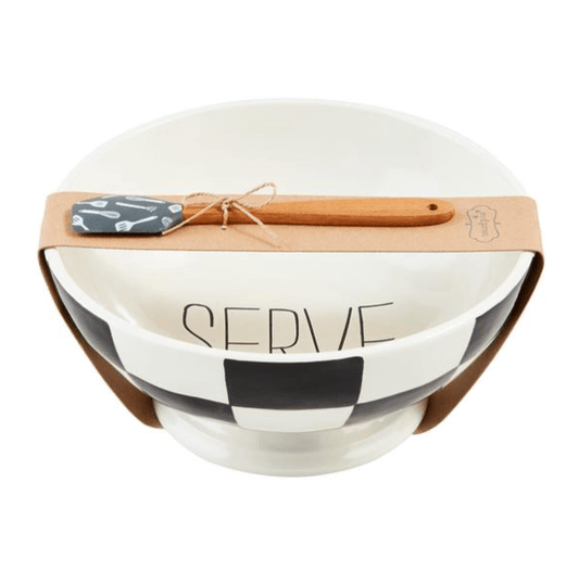 Mudpie Bistro Check Bowl