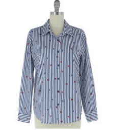 Striped Shirt With Stars