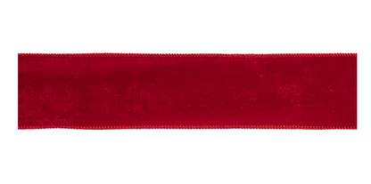 Red Velvet Ribbon 2.5” X 10 Yds. Wired