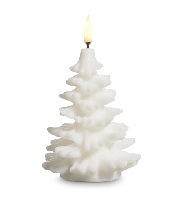 3.5" X 5.5" Uyuni White Tree Candle