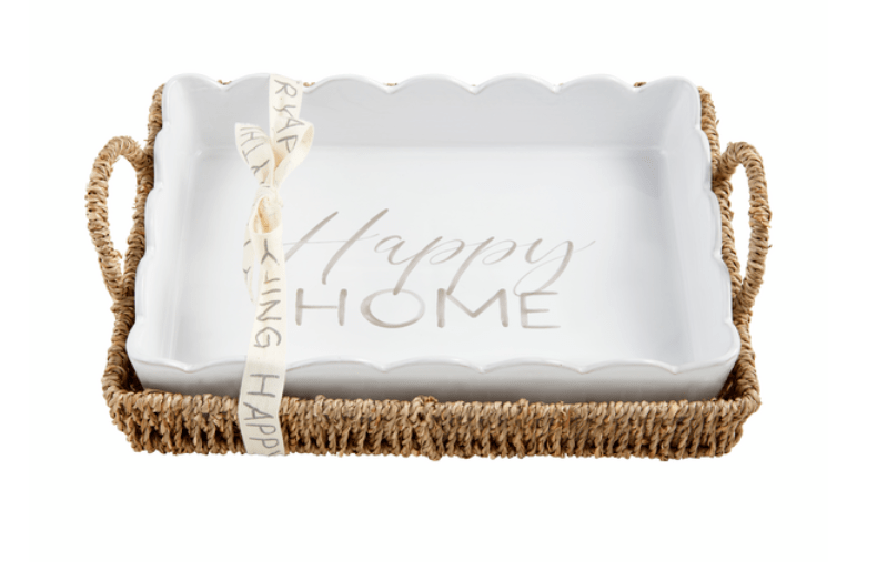 Mudpie Happy Home Scallop Baker Set