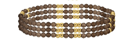 Assorted Stone Or Shell Stretch Bracelets With Beads