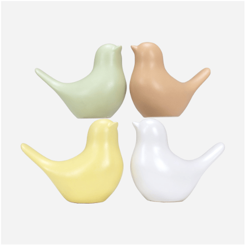 Nalani Bird Figurines (4 Color Varieties Available)