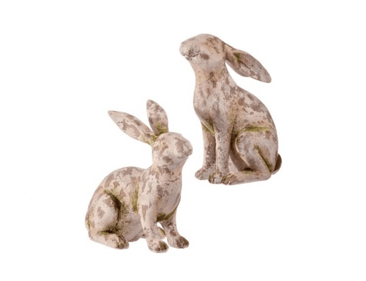 RESIN MOSSED BUNNY (2 styles available)