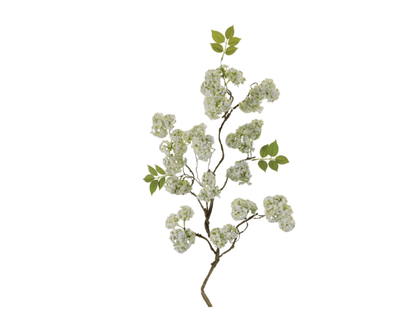 Floral Branch 37”H Polyester