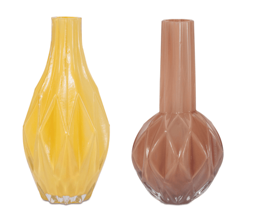 Pastel Glass Bud Vase (2 styles)