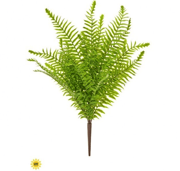 18" Natural Touch Boston Fern Bush