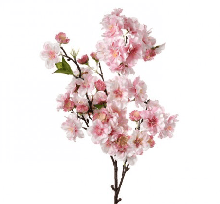 Pink Sweet Cherry Blossom Pick 18"