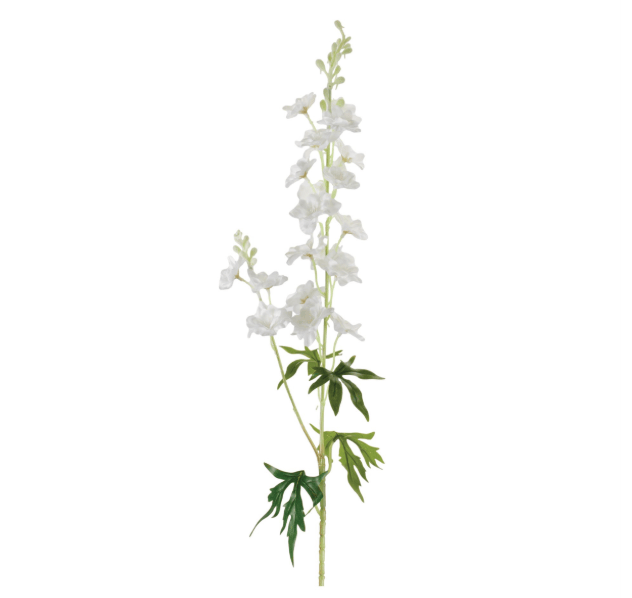 Delphinium Stem 33”H Polyester