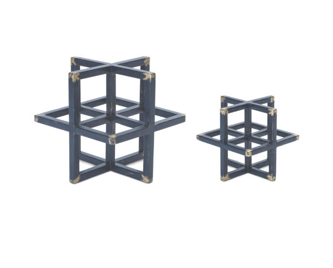 Geometric Metal Tabletop Décor (2 Sizes)