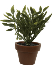 Faux Plant in Plastic Pot, 5 Styles