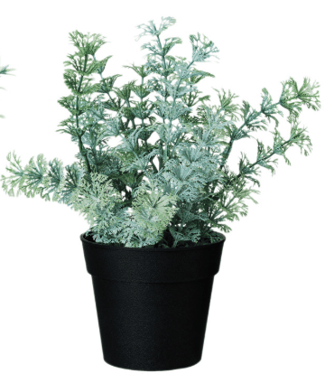 Faux Herbs in Plastic Pots, 4 Styles