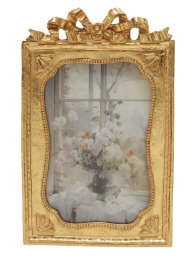 Resin Photo Frame with Bow