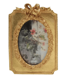 Resin Photo Frame with Bow