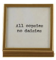 Frame with Easel & Saying