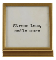 Frame with Easel & Saying