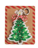 Acrylic LED Christmas Dog Charm