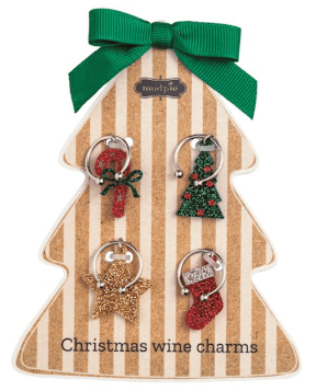 Christmas Wine Charm Sets - 3 Styles
