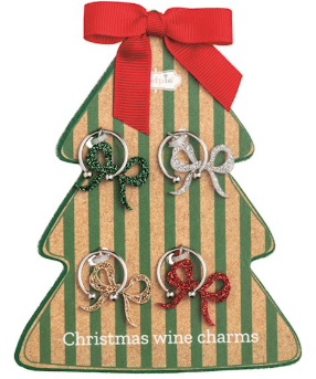 Christmas Wine Charm Sets - 3 Styles