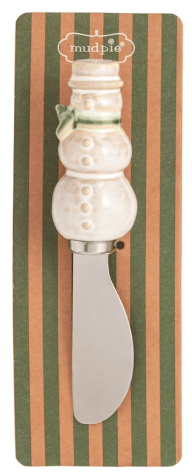 White Christmas Figural Spreaders - 4 Styles