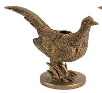 Pheasant Candle Holder