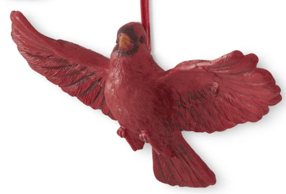 Resin Cardinal Ornaments (3 Styles)