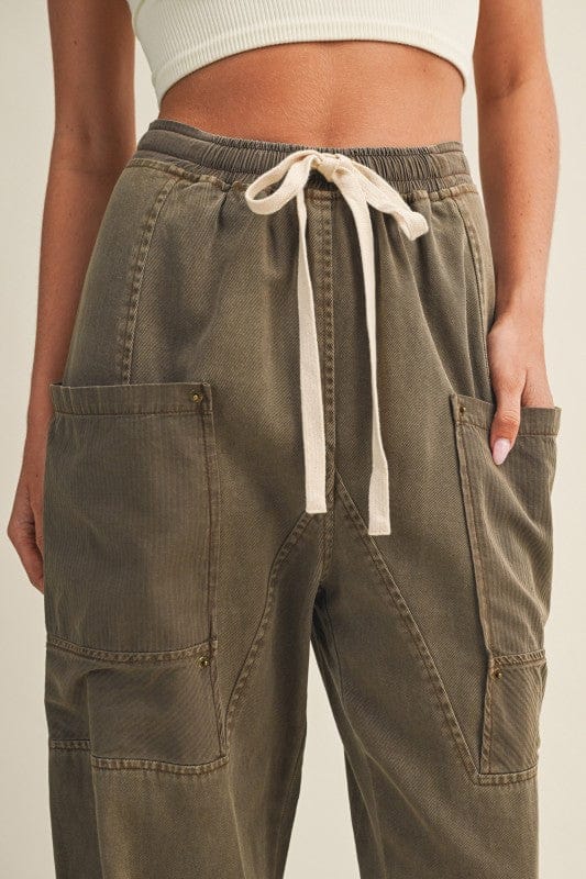Side Pocket Wide Pants