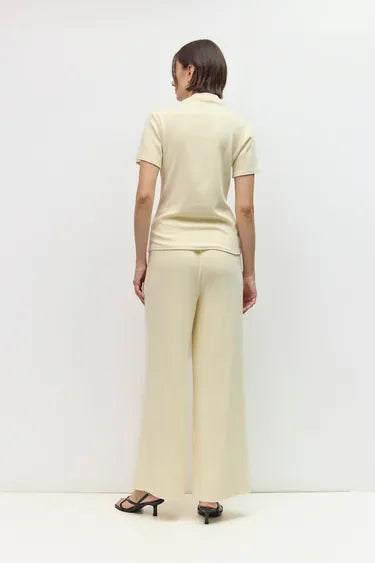 The Carrie Top | Soft Knit Turtleneck Short Sleeve Top