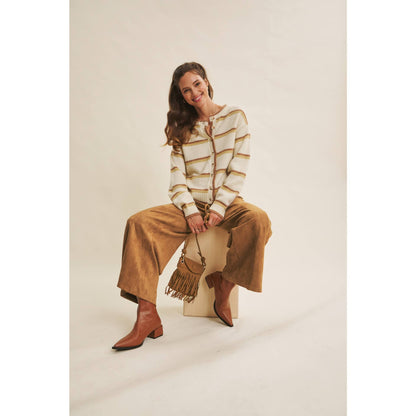 Buttery Suede Stretchy Wide-Leg Pants