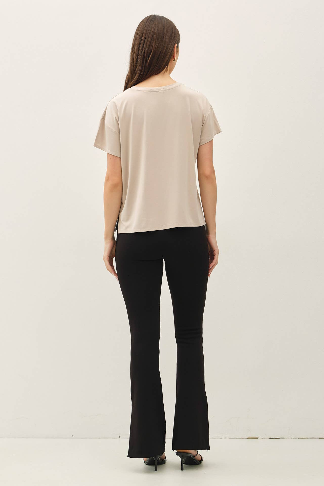 Bamboo Crewneck Oversized T-Shirt