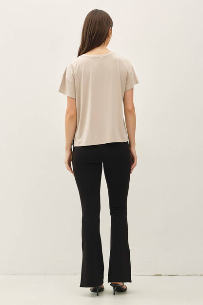 Bamboo Crewneck Oversized T-Shirt