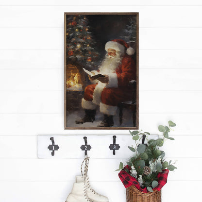 Reading By The Fire By Petals Prints Designs Art Print