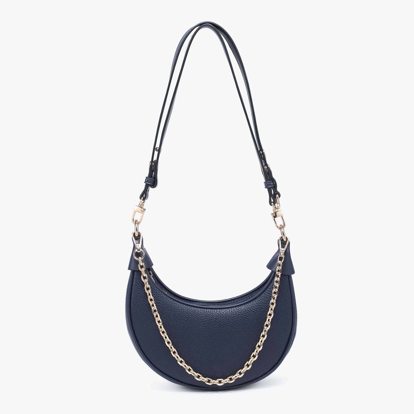 Zora Moon Shoulder Bag w/ Chain Purse