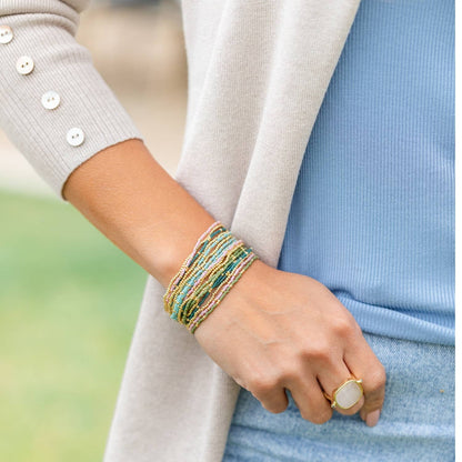 2mm Stretch Bead Bracelets