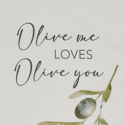 Olive Me Loves Decorative Dishtowel