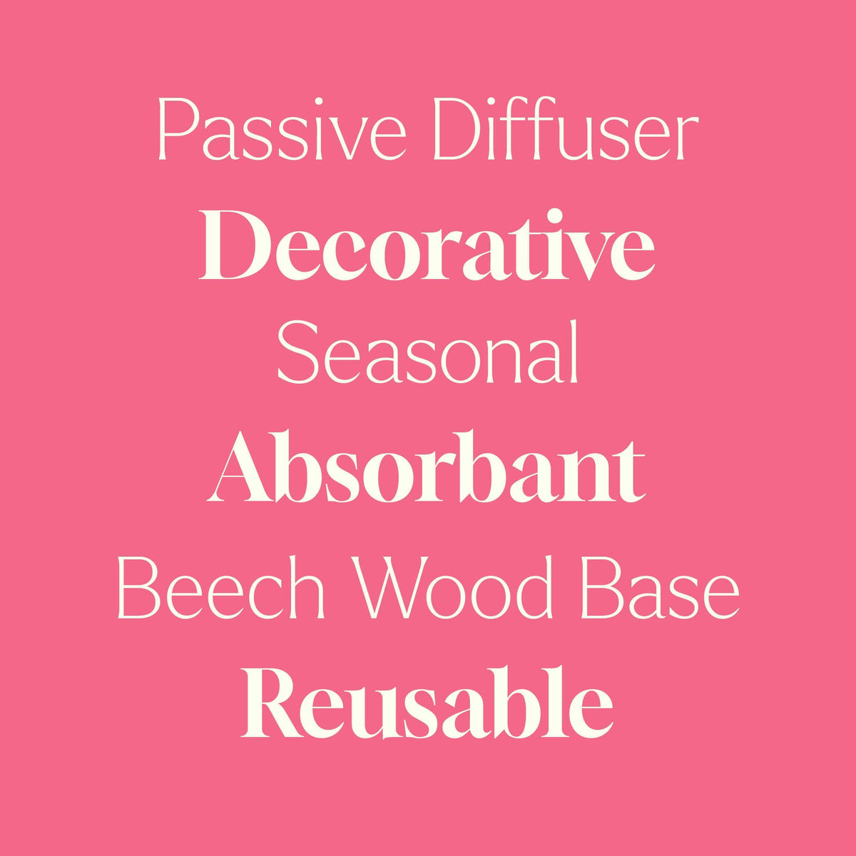 Christmas Tree Passive Diffuser