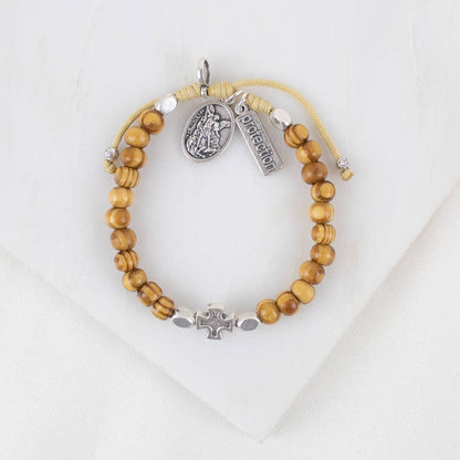 Rooted in Faith Bracelet - Archangel Michael/Guardian Angel Protection