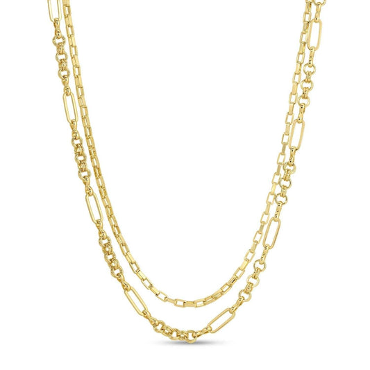 Double Layer Statement Necklace
