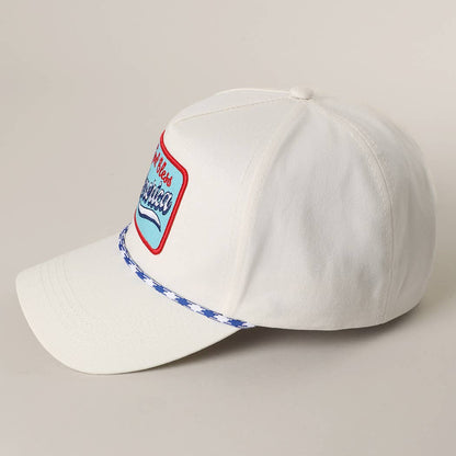 **Pre-Order** God Bless America Embroidered Patch Trucker Hat