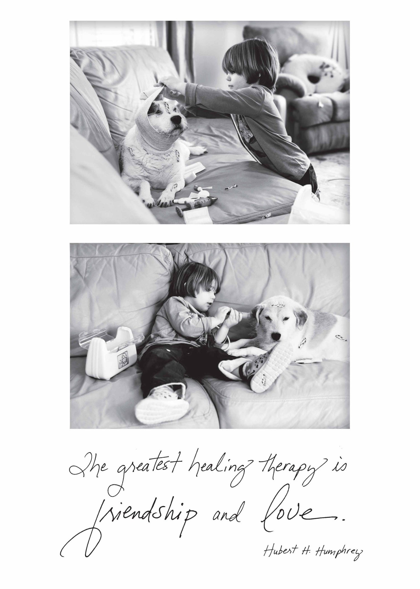 The Greatest Healing Therapy Is Friendship and Love. - Hubert H. Humphrey