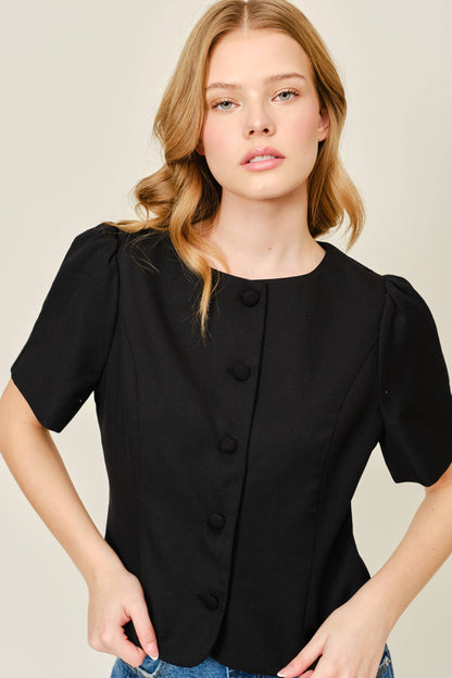Femme Classic Button Down Blouse